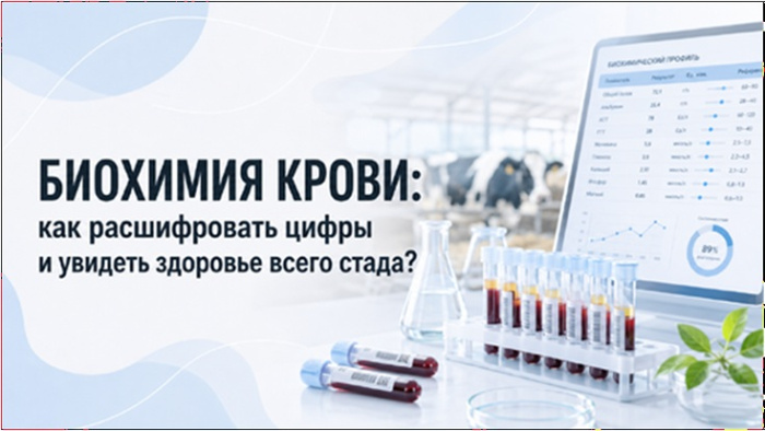 Лаборатория АГРОПЛЕМ расширяет горизонты: Биохимия крови — дорожная карта действий вместо гадания   