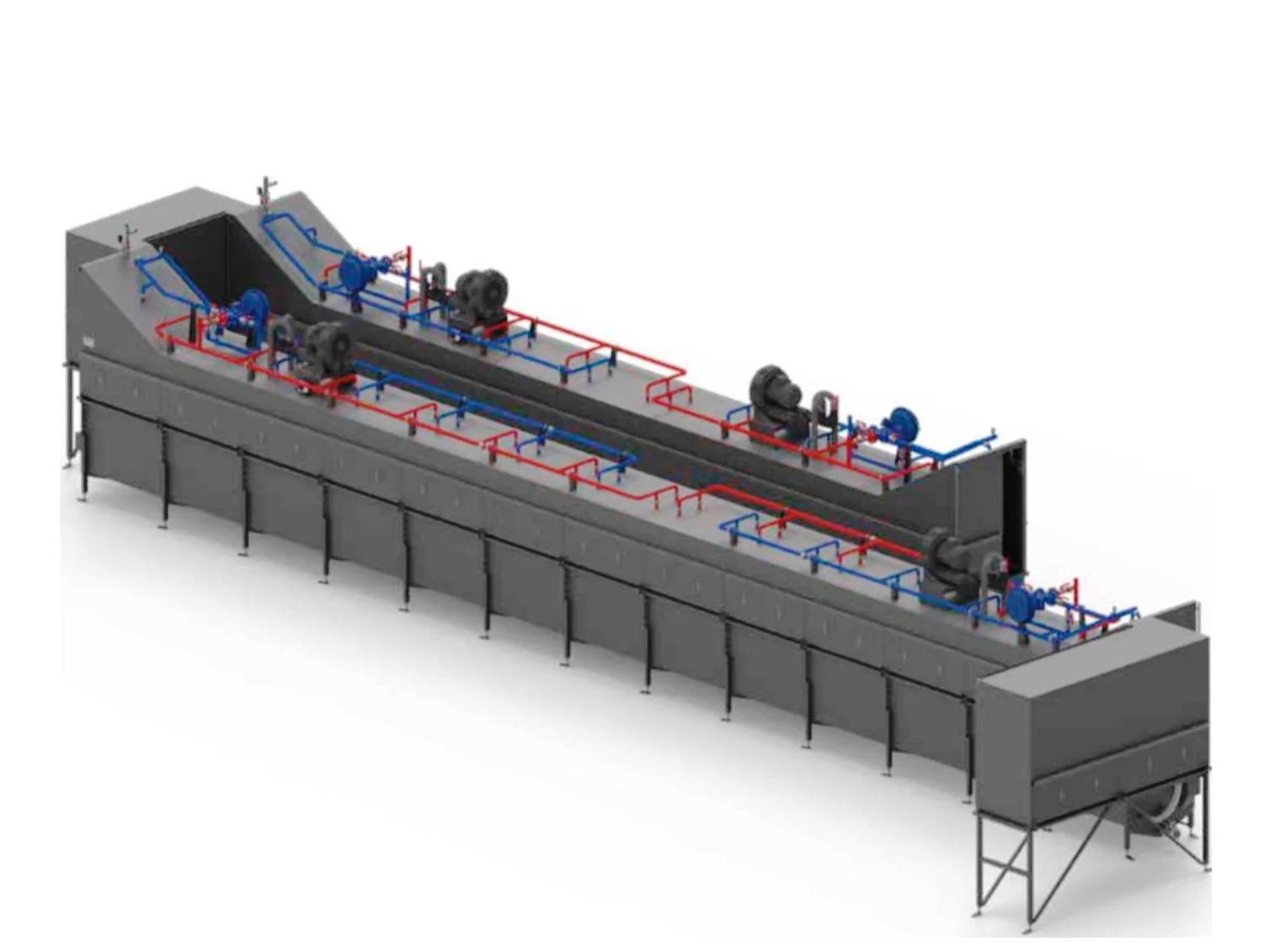 Установка Verderio для ошпаривания птицы
