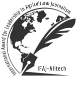 Началась регистрация кандидатов на получение международной премии IFAJ-Alltech в области сельскохозяйственной журналистики