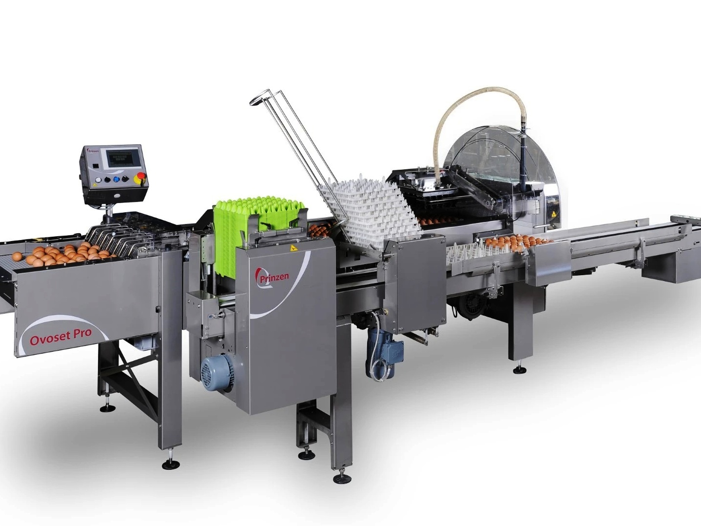 Ovoset Pro: автоматический укладчик инкубационных яиц