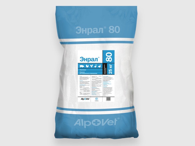 Энрал® 80 — антибактериальный препарат для профилактики и лечения клостридиоза и некротического энтерита