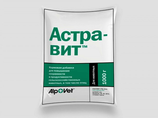 Астравит — кормовая добавка для иммунитета животных и птиц