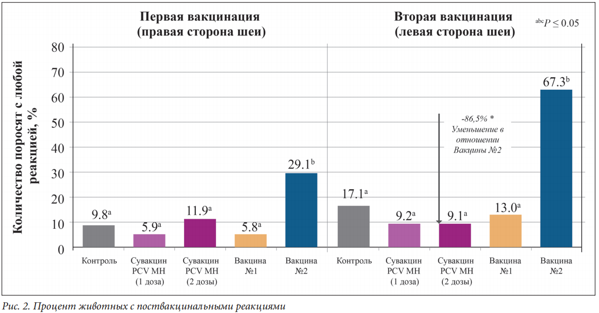 Схема вакцинации свиней по возрасту