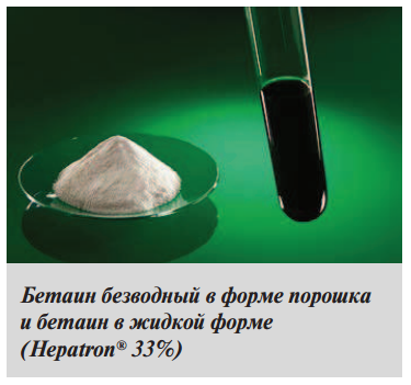 Жидкий бетаин Hepatron 33%